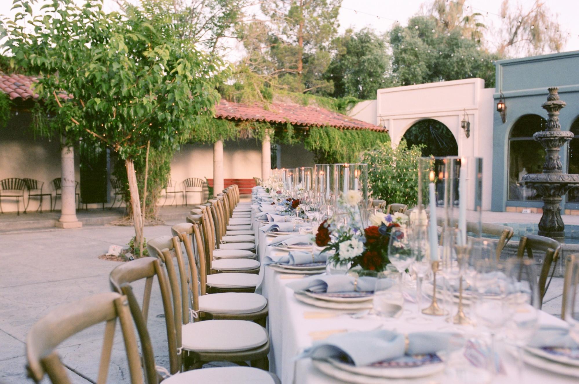Las Vegas wedding reception at Thriller Villa mansion